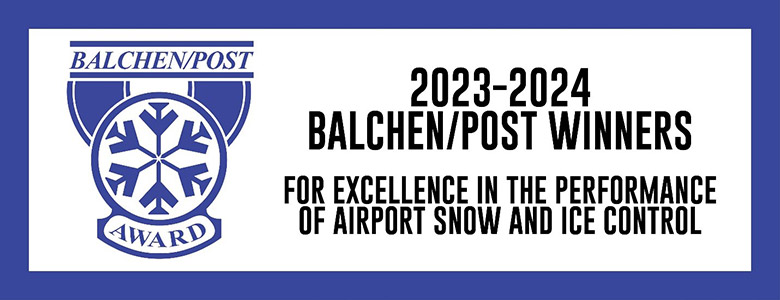 banner stating Balchen Post Award Winner