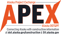 The logo for the Alaska Project Exchange APEX